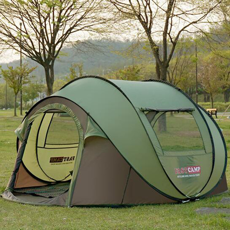 4-5 people outdoor camping tent | quick opening and casting