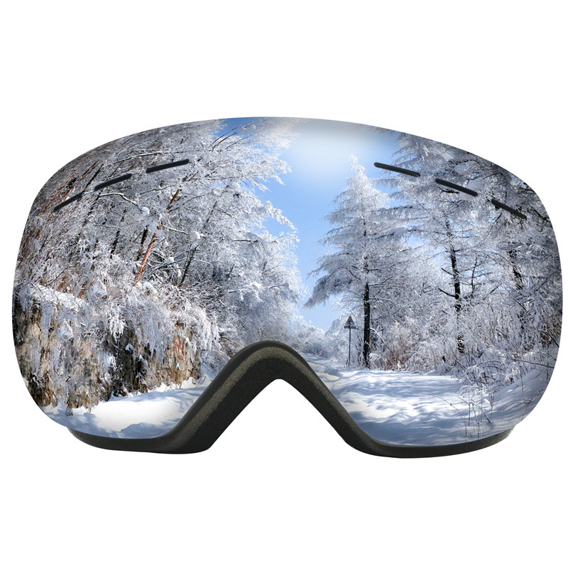 Adult ski goggles｜ large spherical glasses｜ cocker myopia glasses｜HX06 double layer anti-fog