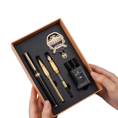 Custom-Engravable Alloy Executive Pen - Deluxe Gift Box Edition