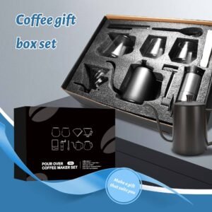 Pour-Over Coffee Gift Set - 10-Piece Modern Kit