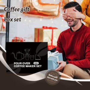 Pour-Over Coffee Gift Set - 6-Piece Minimalist Kit